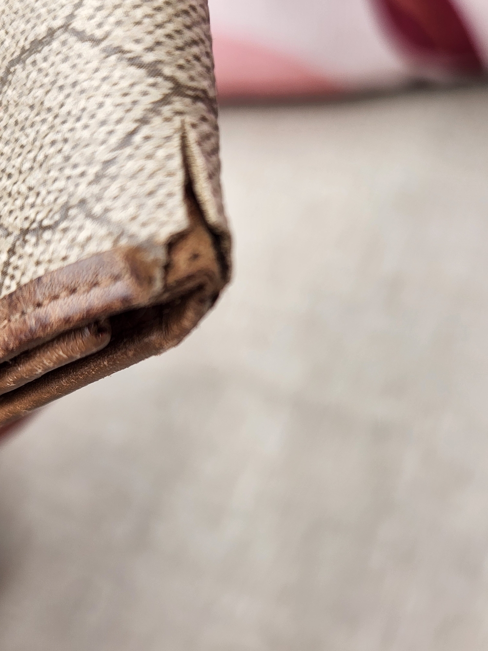 Authentic Christian Dior Beige and Brown Patterned VINTAGE Women's Clutch Wallet - Picture 12 of 14
